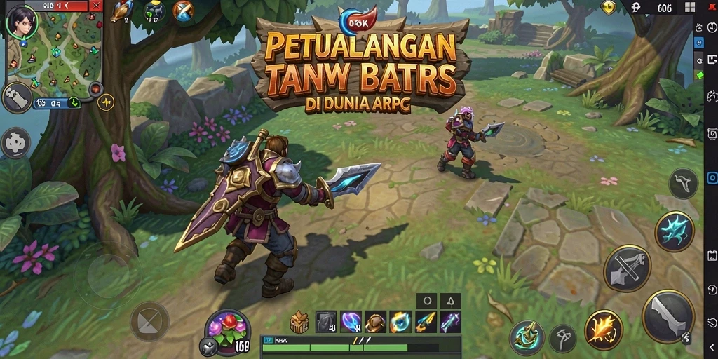 Tampilan gameplay seru dengan pertarungan epik di 66K.