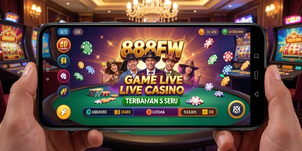 Gameplay seru dan interaktif di Live Casino 888FW.