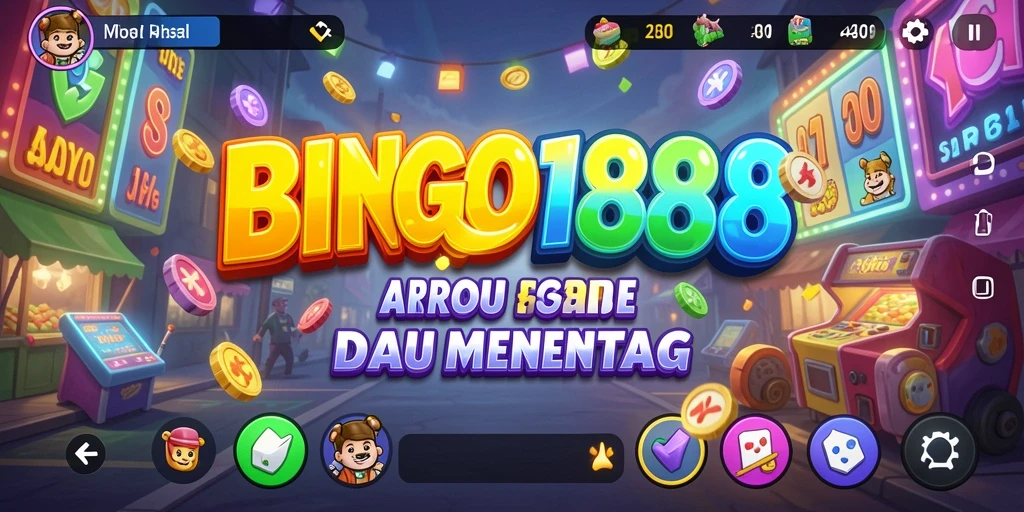 Screenshot BINGO188 menampilkan gameplay seru dan penuh warna.