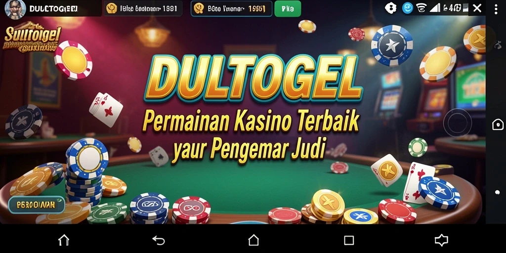 Tampilan gameplay seru dari DULTOGEL yang menarik dan interaktif.