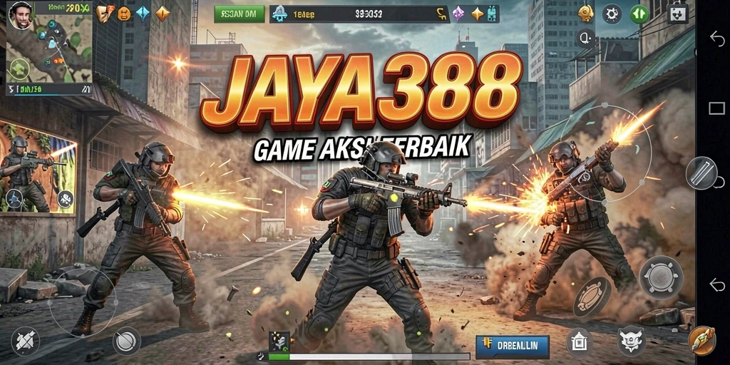 Tampilan aksi mendebarkan dalam gameplay JAYA388 yang penuh tantangan.