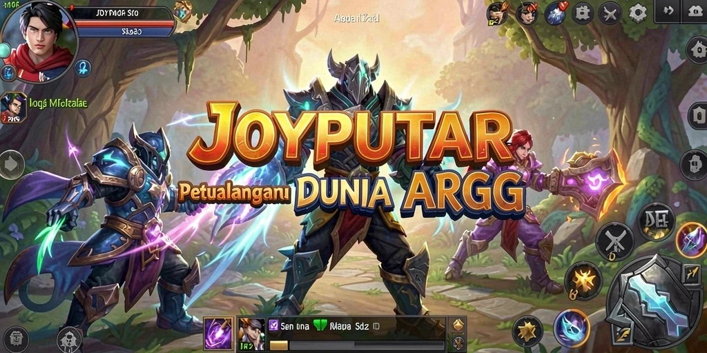 Tangkapan layar gameplay <strong>JOYPUTAR</strong> menampilkan aksi pertempuran yang mendebarkan.