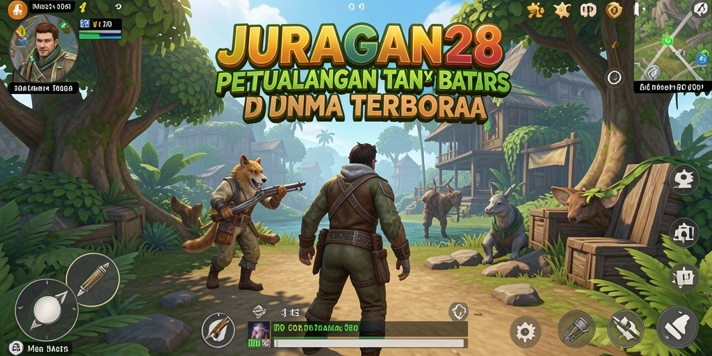 Gameplay menarik di dunia terbuka JURAGAN28 yang penuh petualangan.