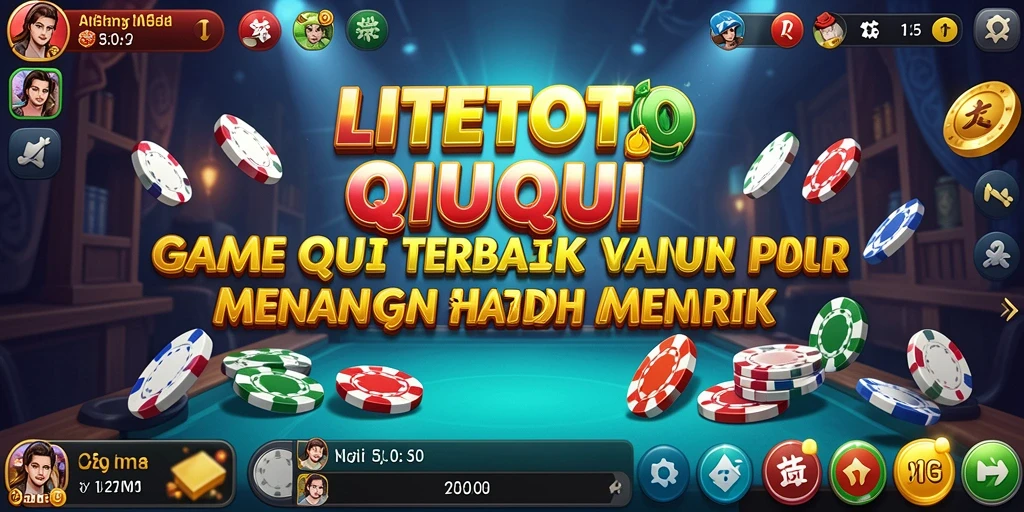 Screenshot gameplay QiuQiu yang seru dan menantang di LITETOTO.