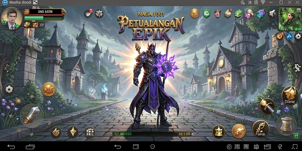 Tampilan gameplay RPG NAGA1001 yang menawan dan penuh aksi.
