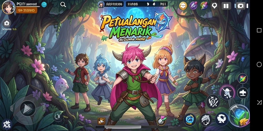 Tangkapan layar PG11 menampilkan pertarungan karakter yang dinamis dan penuh warna.