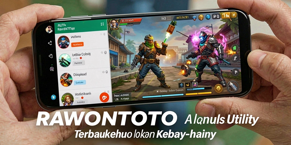 Screenshot utama RAWONTOTO menunjukkan fitur pengingat dan pengelolaan tugas.