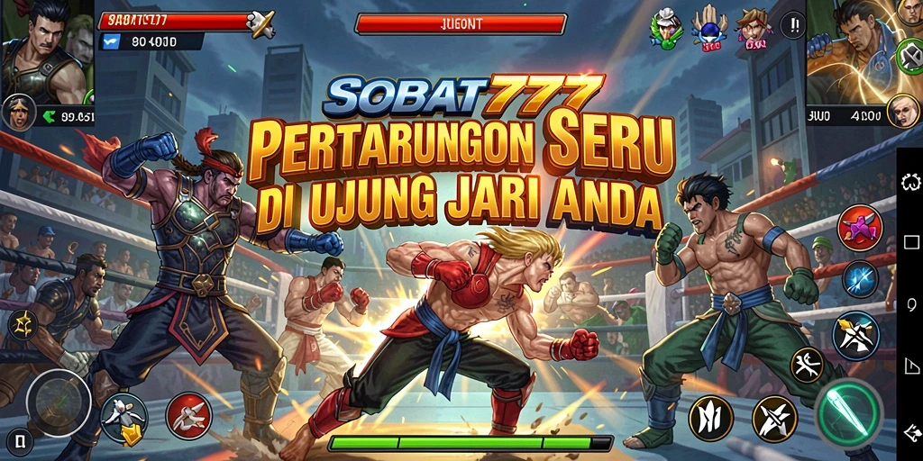 Tampilan menarik dari gameplay Fighting di SOBAT777.