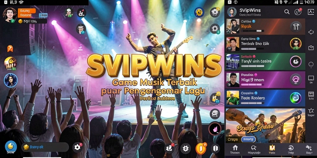 Tampilan gameplay SVIPWINS yang interaktif dan seru.