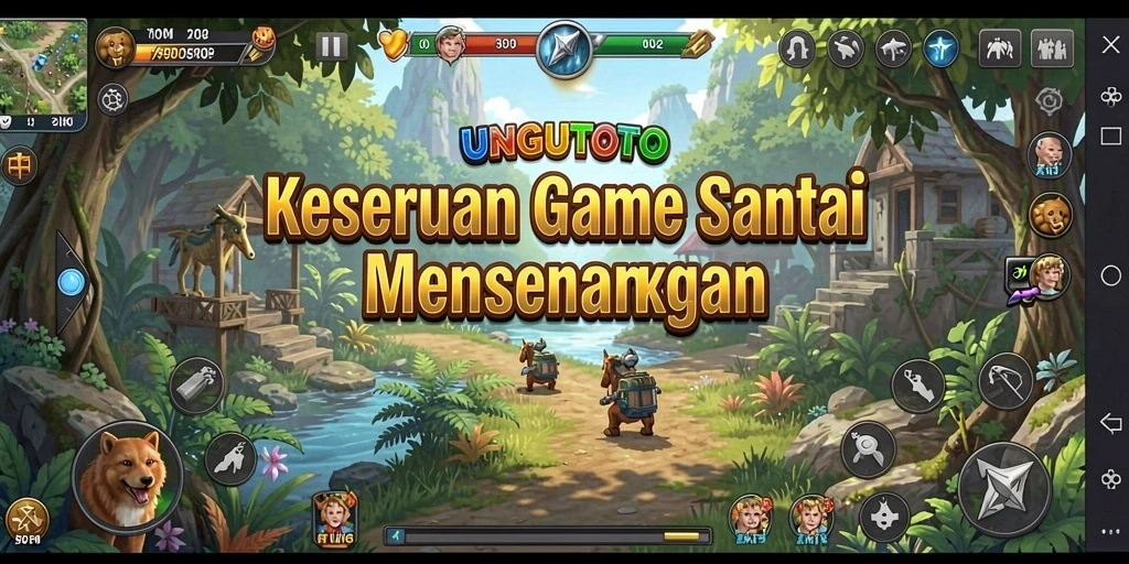 Tampilan screenshot UNGUTOTO dengan gameplay seru dan menarik.